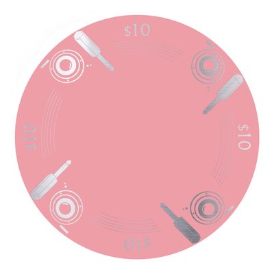 PokerChip $10, 2015 by Francois Domain